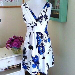 Corey P Wrap Front Dress